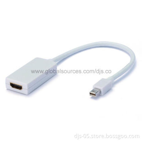 Mini DisplayPort to HDMI Adapter with Cable and Adapter for iPhone, Low Power Consumption